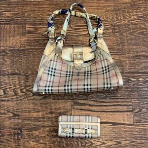 Authentic Burberry shoulder bag